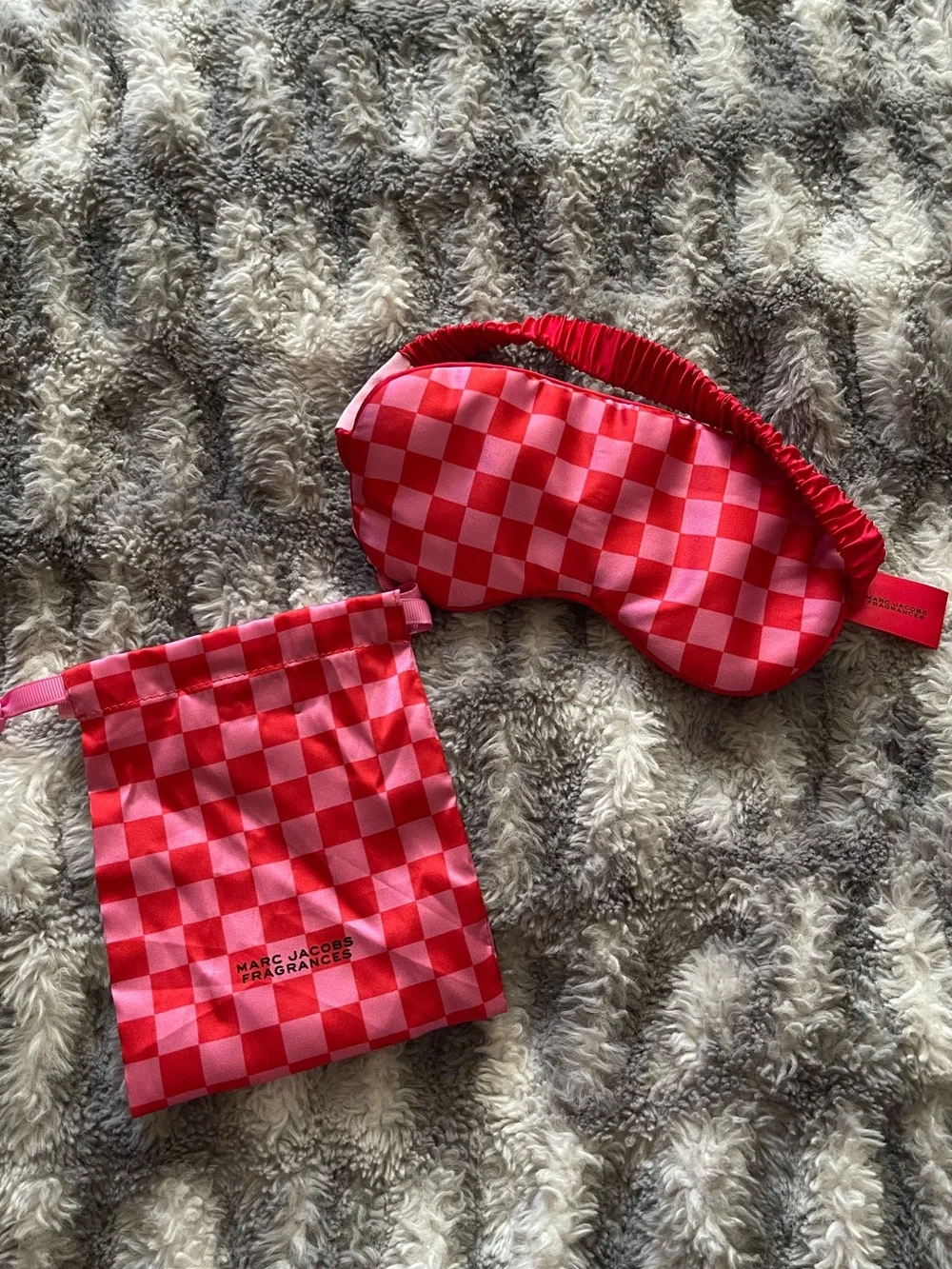 Marc Jacobs Checkerboard Eye Mask.